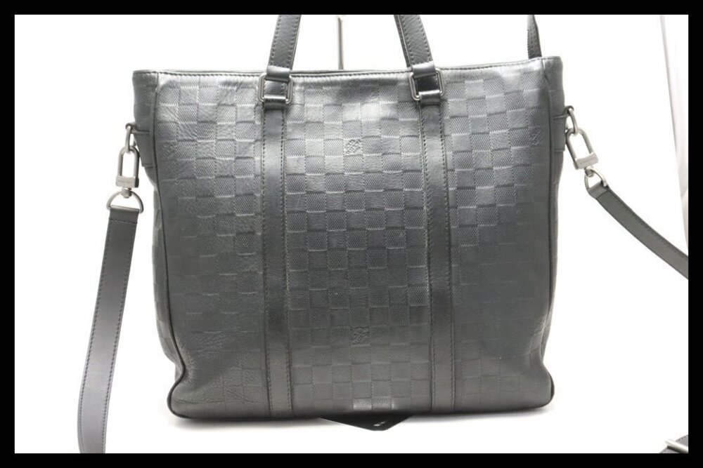 Louis Vuitton Damier Infini Tadao Leather Tote Bag